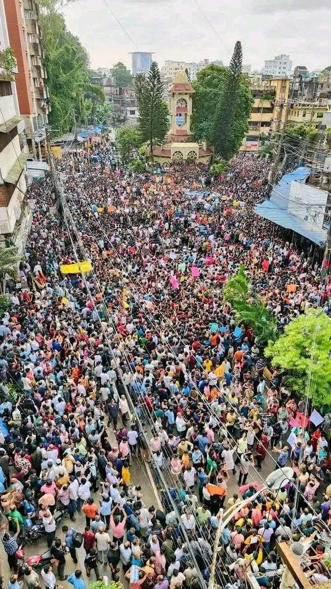 Hindu Protest At Chittagong