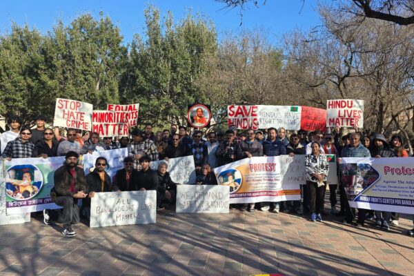 Protest in Frisco, TX against Bangladesh Hindu Genocide