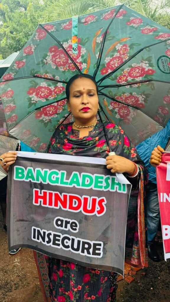Hindu Protest At Chittagong