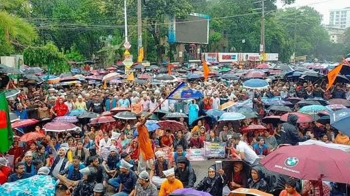 Hindu Protest At Chittagong