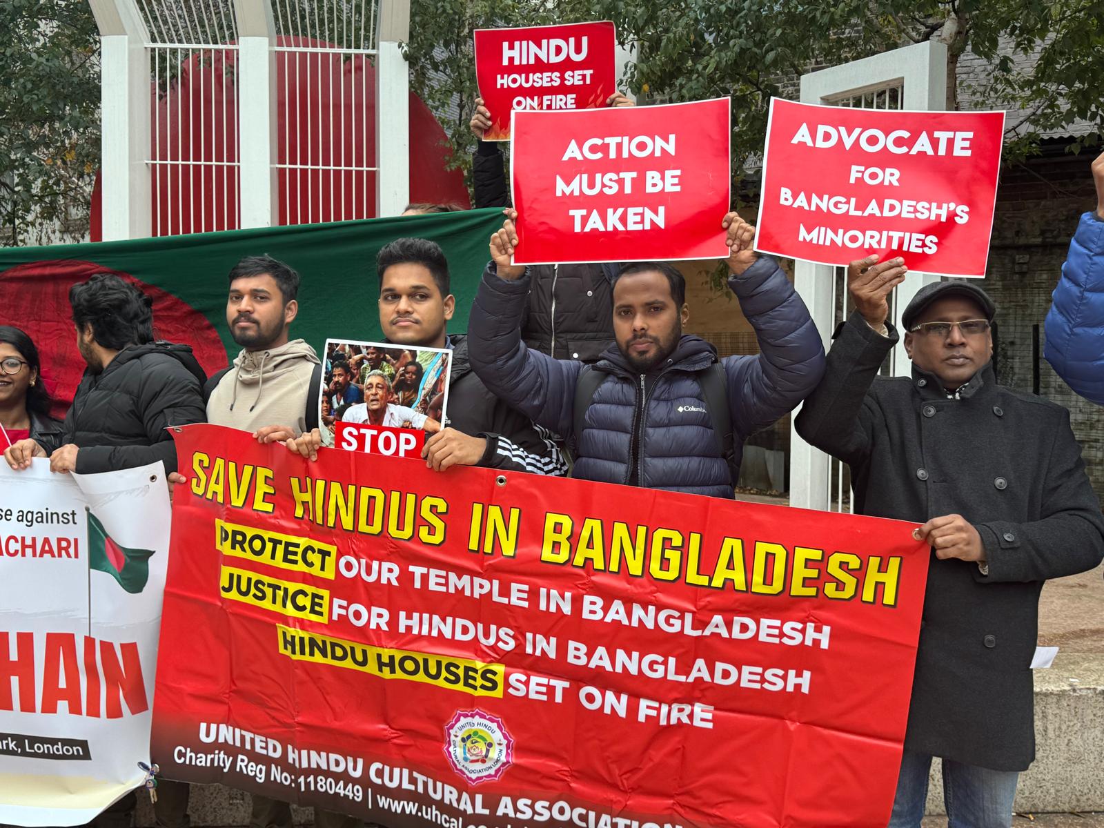 Protest Against Hindu Genocide At Altaf Ali Park