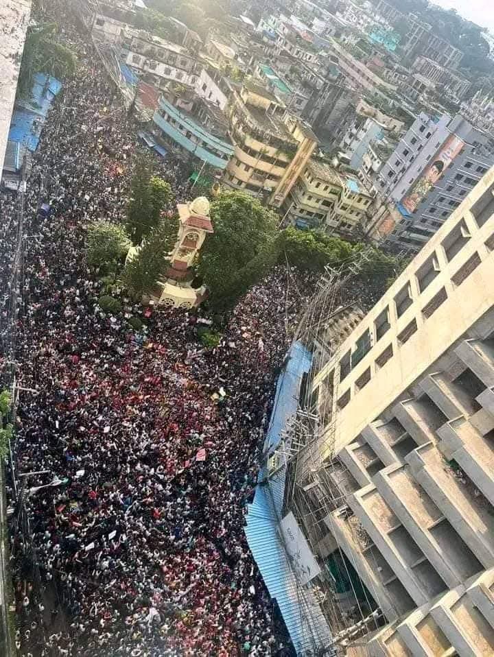 Hindu Protest At Chittagong