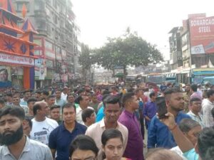 Protests Against Bangladesh Hindu Genocide At Dhaka