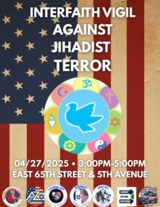Interfaith Vigil Against Jihadist Terror
